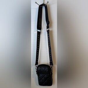 Haute Shore Black Quilted Casey Solo Cellphone Bag